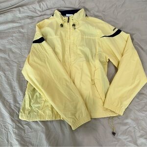 VINTAGE REEBOK BUTTER YELLOW WINDBREAKER (M)‎